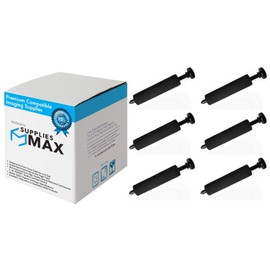 SuppliesMAX Compatible Replacement for Sharp ER-1875//1970/2380/2390/3010/3600/3660 Purple Ink Rollers (6/PK) (EA-9091R)