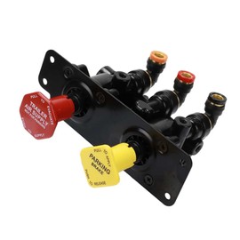 Mytee Products Dash Control Valve 1/4" Unthreaded Mounting Holes for Multiple Freightliner Applications Replace 802804, Bendix 5018303 BX802804