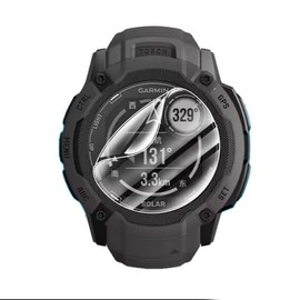 Snailcanfly 5pcs Hydrogel Film Screen Protector for Garmin Instinct 2 / Instinct 2 Solar Smart Watch Flexible HD Transparent TPU Protective Film Ultra-thin Self-Healing Anti scratch Explosion-proof