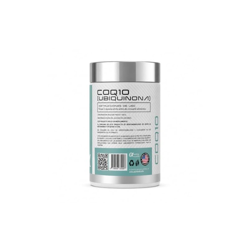 Coq10 Ubiquinona, 100 Mg Coenzima Q10, Suplemento Alimenticio, 90 C?psulas