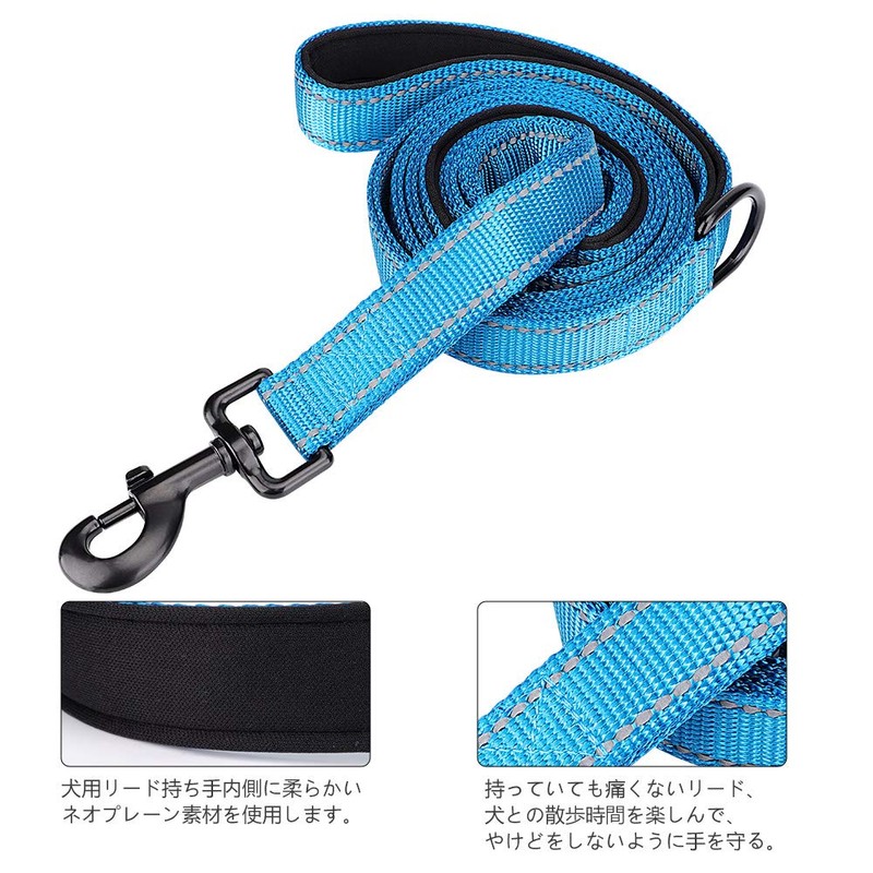 MOE Dog Leash Large Dog Medium Dog Leash with 2