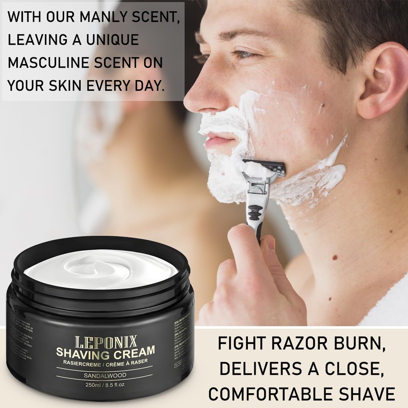 Shaving Cream - 250g - Luxury Large Size Shaving Cream
