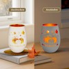 Autumn Magic Lantern with Pumpkin & Maple Leaf - Autumn