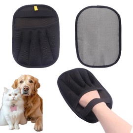 Rorodog Pet Hair Remover Brushing Gloves （Upgraded）– Remove Dog/Cat Hair from Clothing, Furniture, Car Seats, Bedding– Reusable Lint Hair Remover for Home, Car Interiors & Pet Owners （ 2-Pack）