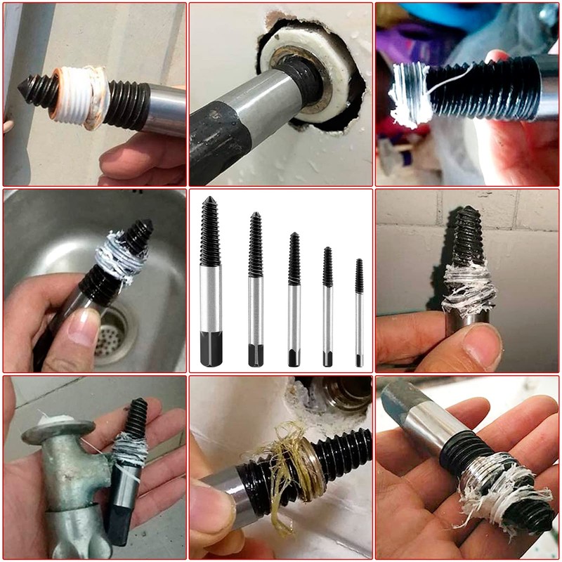 12 Piece Nut Breaker Set, Rusted Damaged Bolt Screw Removal,