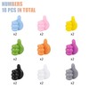 CERETIA 18 Pcs Self Adhesive Silicone Thumb Hooks, Multifunction Thumb