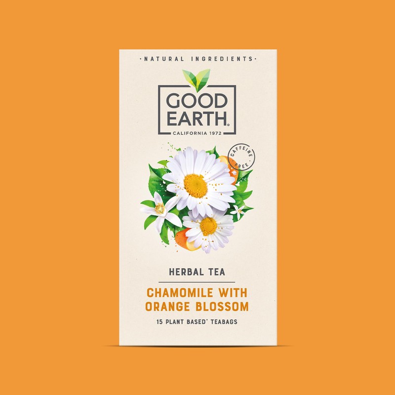 Good Earth Tea Co. Chamomile with Orange Blossom Tea Bags