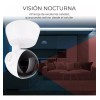 EGTMA Camara De Seguridad Y Alarma 1080p Wifi Visión Nocturna