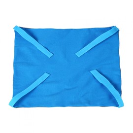 Niiyen Pet Chair Hammock, Cat Hanging Hammock, Double Side Hammock, Cat Hammock Soft Under Chair Table Hammocks Pets Hanging Bed Mat for Small Dogs(Blue Grey L)