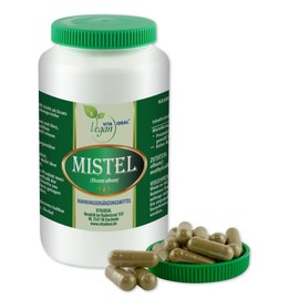 VITA IDEAL Vegan® Vitaideal Mistletoe Herb 180 Capsules - Viscum Album - Mistletoe Daily Serving 800 mg Pure Natural Powder without Additives Original