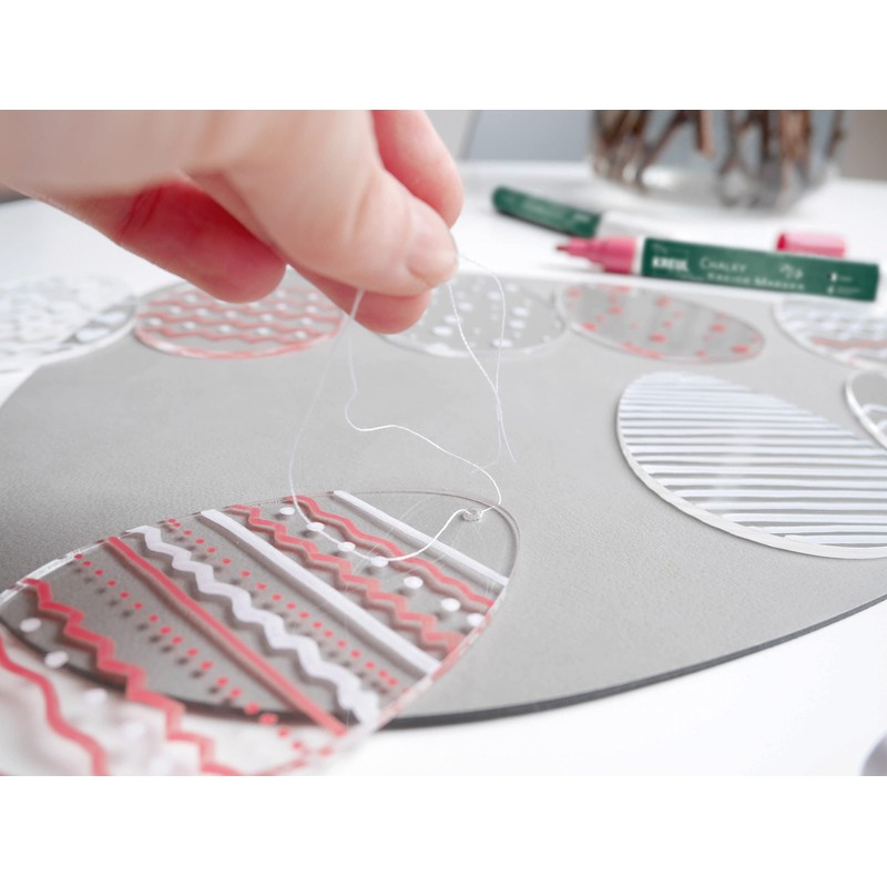 KREUL 22707 Chalky Chalk Marker Set of 4, Multi-Colour