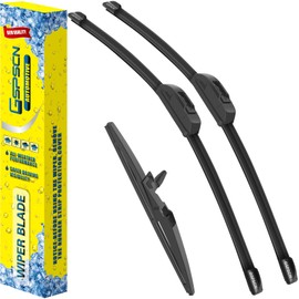 GSPSCN 3 Wipers Replacement For Toyota 4Runner 2024-2010，Original Equipment Windshield Wiper Blades Set 24"+20"+12" (Set of 3)