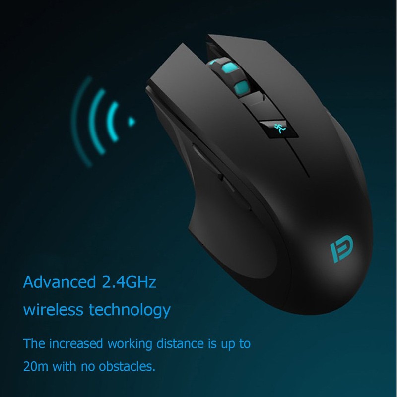 Noiseless Wireless Mouse,Forter i720 Ergonomic Silent Mouse for Gaming and