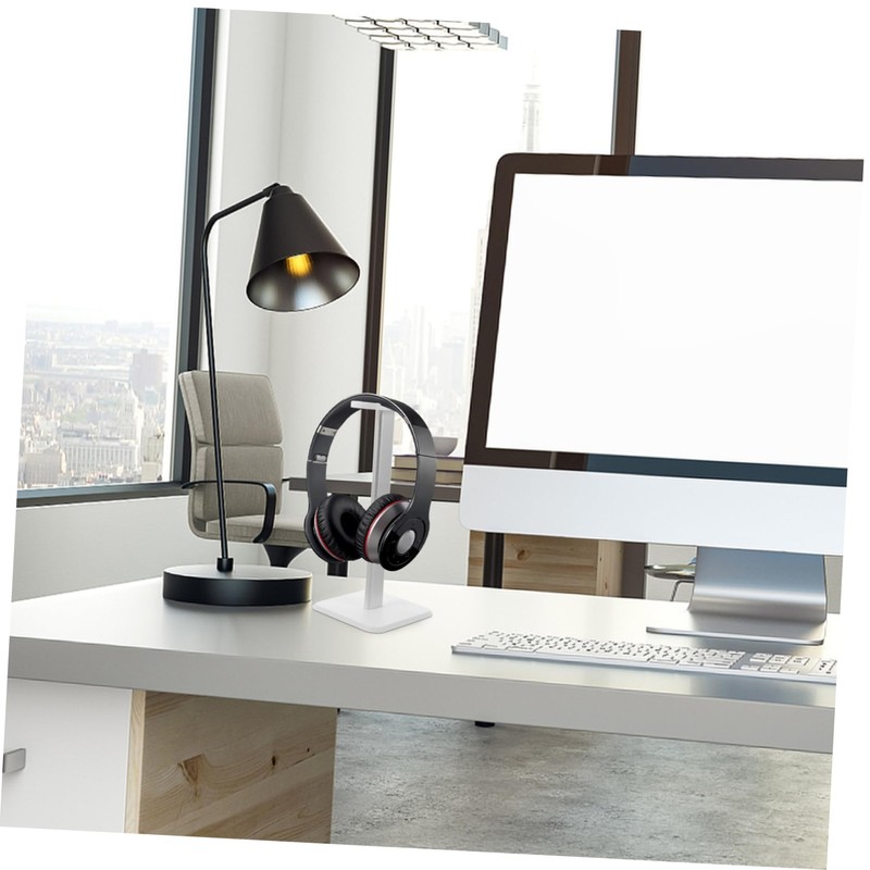 Kisangel Gaming Headphone Holder Sturdy Desktop Stand for Headsets Sleek
