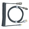 Gaming Keyboard Cable Professional Retractable Sturdy Connector Coiled Keyboard Cable