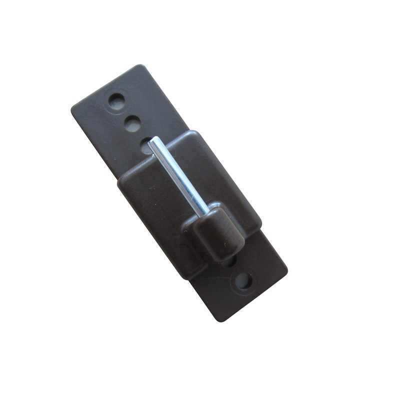 Ganci adesivi per tende, autoadesivi, regolabili, bianco, marrone, antracite, 4,
