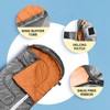 Northroad Lightweight Sleeping Bags for Adults Cold Weather, Waterproof Backpacking