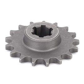 T8F Sprocket Chains Sprockets Transmission Sprocket Fits For 2 Stroke Atv Quad Dirt Pocket Mini Motorcycle17 Teet (17 teeth)