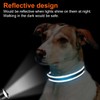 Joytale Reflective Dog Collar, Soft Neoprene Padded, Metal D-Ring, Nylon