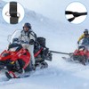 14 FT Heavy-Duty Snowmobile Tow Strap, Durable Tow Rope with