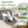 Wide Mouth Adjustable Spice Shaker Lids Fit Mason Jars &