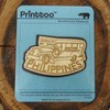 Printtoo Engraved Wooden Philippines Souvenir Fridge Magnet Gift Collectibles