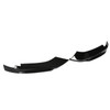 2 Pcs Front Bumper Diffuser Glossy Black Left Right Lip