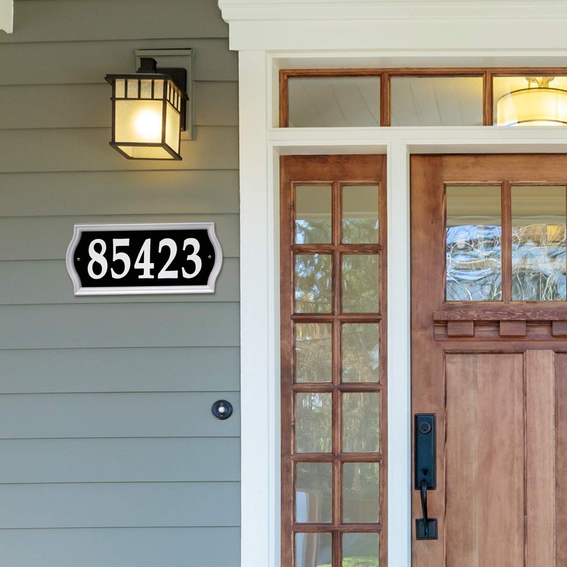 Nite Bright Ashland Reflective Address Numbers Sign