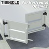 TIBEGOLD Weld on Trailer Hinges, Heavy Duty Dump Trailer Gate