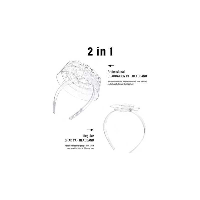 Original Graduation Cap Headband Insert, Secure Your Grad Cap &