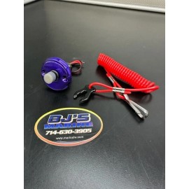 Marine Industries West Billet Aluminum Engine Kill Switch Kit Boat Jeep Hotrod Car Truck Standard Ign