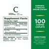 Nature’s Bounty Vitamin C + Rose HIPS, Immune Support, 1000mg
