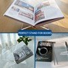 Acrylic Book Stand Large Open Display for Cookbook Art Bible