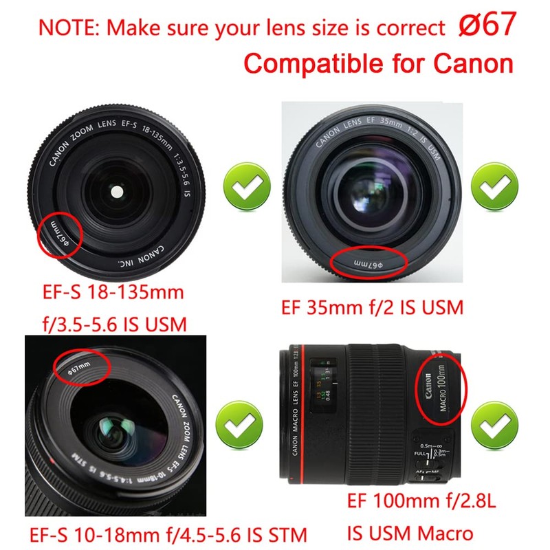 KOMET 2 x 67mm-82mm Lens to 82mm Filter Step Up