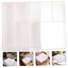 Ciieeo 2pcs Transparent Drawer Organizers Multi-function Storage Boxes for Home