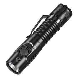 Wurkkos FC11C LED Flashlights Rechargeable -Small Powerful EDC Flashlight 90CRI 1200 High Lumen, IP67 Waterproof,Magnetic Tailcap,155M Beam Distance for Garden Dog Walking Emergency(Green 5000K)