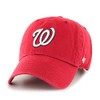 '47 Washington Nationals Red Clean Up Dad Hat Adjustable Slouch