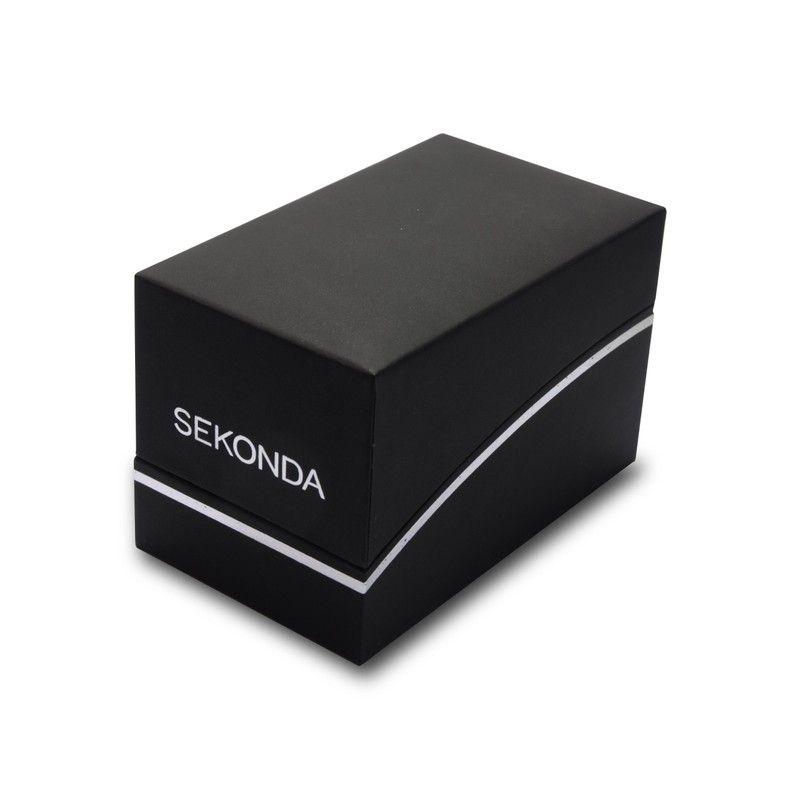 Sekonda Womens Analogue Classic Quartz Watch with Leather Strap 2760
