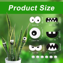 BOXOB Whimsical 12pcs Green PVC Plant Decorative Magnets