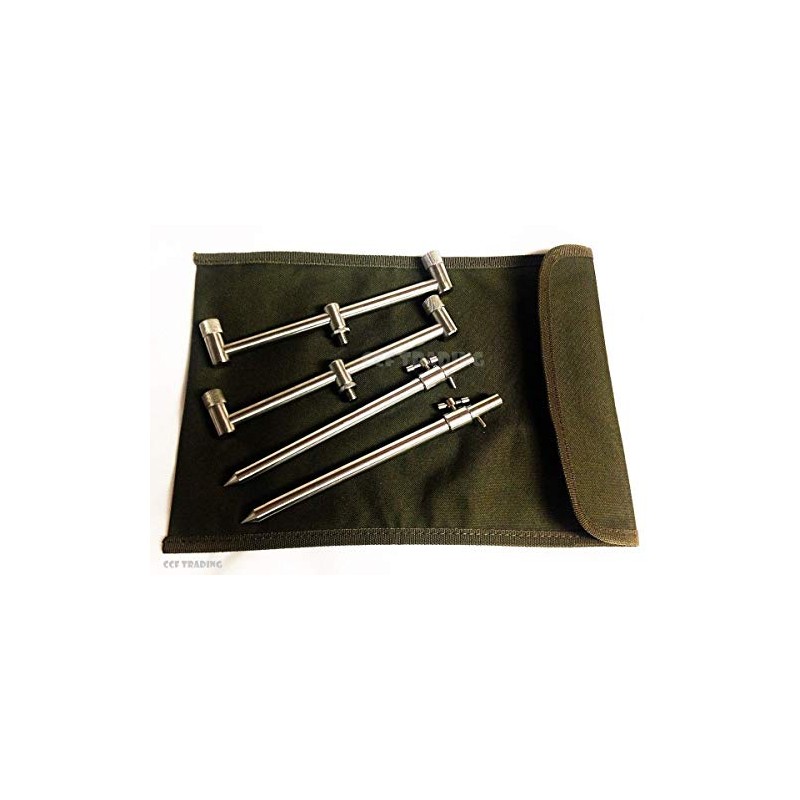 NGT 2 x ROD BUZZ BAR with BANK STICKS &
