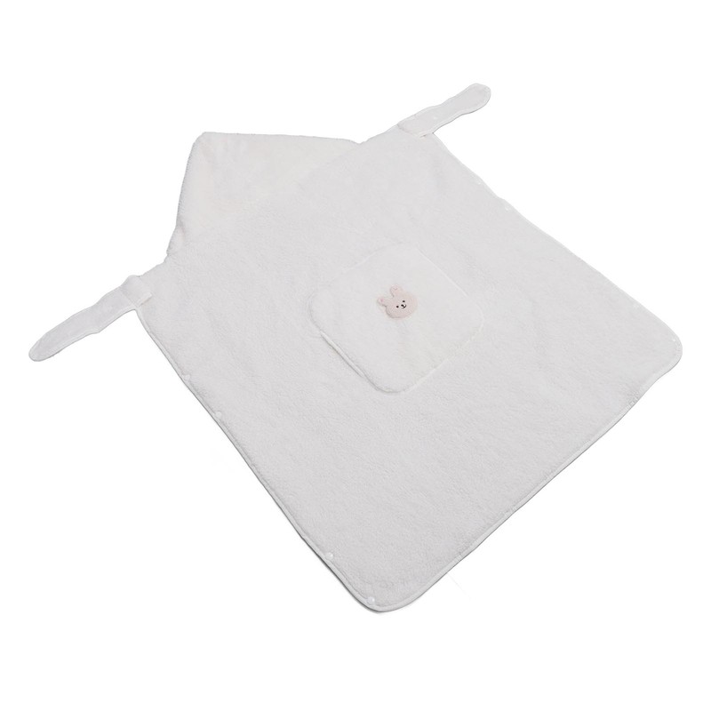 Hooded Toddler Blanket Keep Warm Windproof Large Pocket Thickened Baby