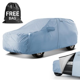 Coverland Premium SUV Car Covers for Automobiles, Waterproof All Weather Full Car Cover Rain Snow UV Protection, Blazer K5, LR3, LR4, Tahoe 2-Door, Range Rover Sport, Velar, Size S50 (See Size Chart)