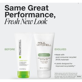 Paul Mitchell Smooth Straight Works Serum Gel 150ml