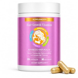 ZYXN Biotina | Colágeno | Suplemento de ácido hialurónico, clínicamente probado apoyo al crecimiento del cabello, piel y uñas, 25000 mcg de vitaminas B2, B3, B6 y B7 + B1 y queratina para mujeres y