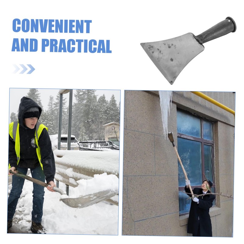 Outanaya Portable Snow Shovel for Winter Tasks Sturdy Frost Scraper
