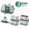 CHLORYARD 3-Tier Stackable Fruit Basket Kitchen Potato Onion Storage Wire