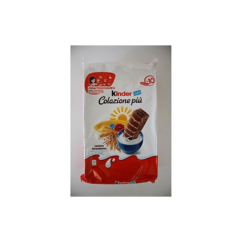 Kinder Colazione più Milk Cream Cut with Brioss (10 x