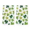 Artoid Mode Beige Shamrocks St. Patrick's Day Kitchen Towels Dish