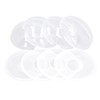 4pcs Silicone Nursing Cups Spill Prevention Prevent Friction Breastmilk Collection