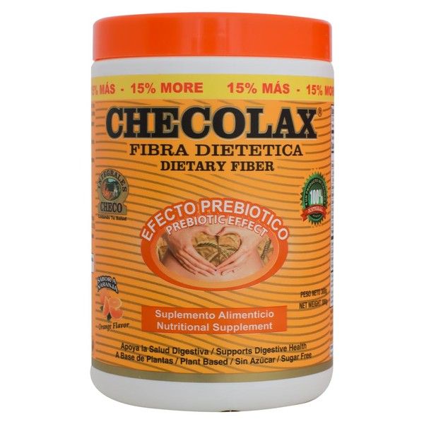 CHECOLAX: Our Dietary Fiber Alleviates Constipation Naturally, Supports Regularity, Bloating